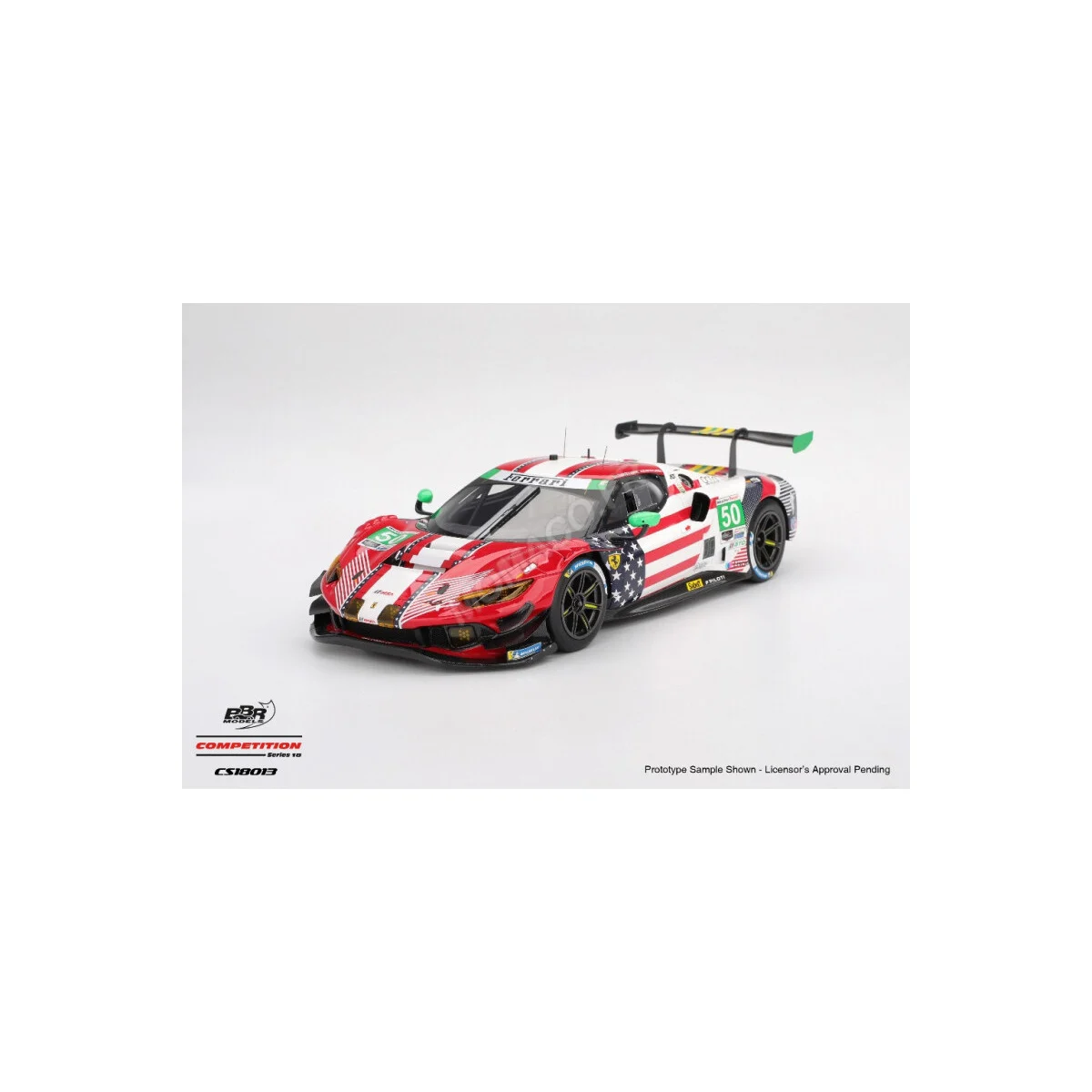 Ferrari 296 gt3 50 af corse imsa 24h de daytona 2025 Die cast - BBR MODELS