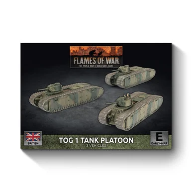 15mm TOG I Tank Platoon - BBX89
