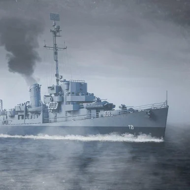 1/350 Black Cat Models Cannon Class Destroyer Escort French Navy Resin Model Kit