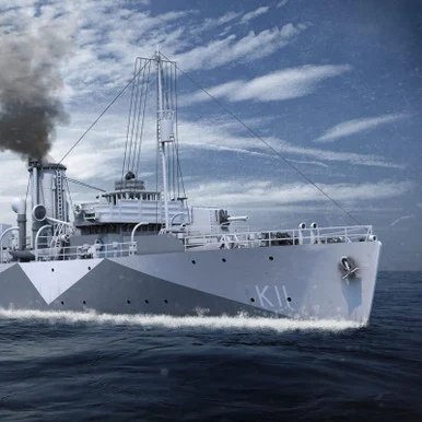 1/350 Black Cat Models Flower Class HMS Mimosa