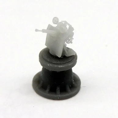 1/350 Black Cat Models Scale 2 PDR. Pom Pom MK.VIII on Single Mount MK.VII (X8)