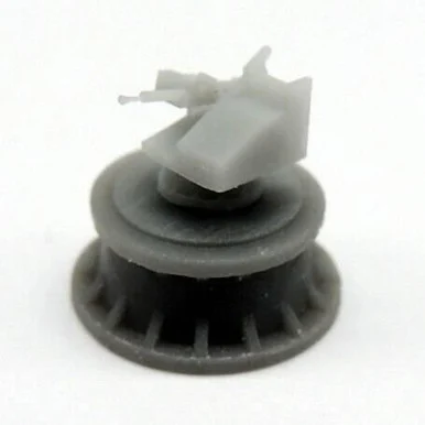 1/350 Black Cat Models Scale 2 PDR. Pom Pom MK.VIII Gun Motorized Single Mount MK.XVI