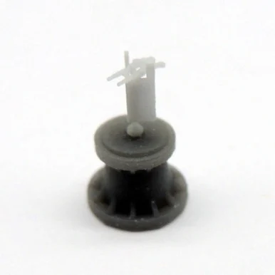 1/350 Black Cat Models Scale Royal Navy Lewis 0.303'' Twin Mg With Shield (X10)