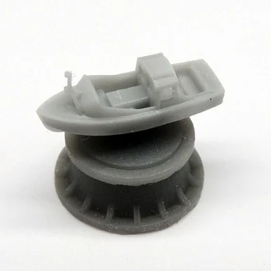1/350 Black Cat Models Scale Royal Navy 16Ft Fast Motor Boat (X4)