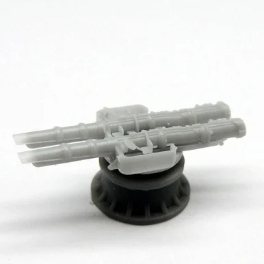 1/350 Black Cat Models IJN TYPE 93 TORPEDO TUBES TWIN MOUNT (X2)