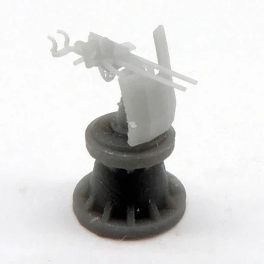 1/350 Black Cat Models 2CM FLAK C 30 TWIN MOUNT GUN WITH SHIELD (X6)