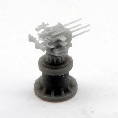1/350 Black Cat Models 2CM FLAK C 38 VIERLING MOUNT U-BOAT VERSION (X4)