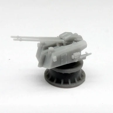 1/350 Black Cat Models SK C/33 TWIN 10.5CM GUN ON DOPP.LC/31 GE MOUNT (X2)