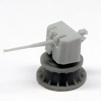 1/350 Black Cat Models Scale Royal Navy Qfsa 4.7In/45 Mk.Ix On Mk.Xviii Mounting (X4)