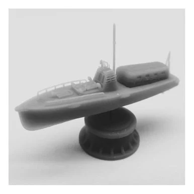 1/350 Black Cat Models Scale IJN 11m motor boat with canvas top (x2)