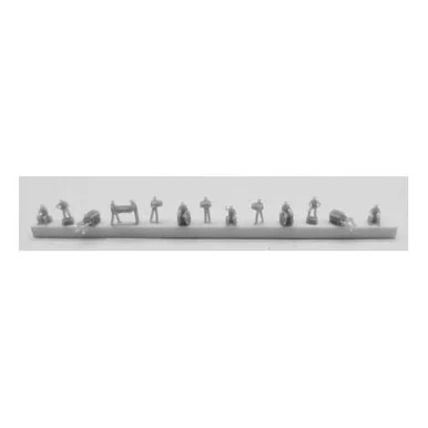 1/350 Black Cat Models Scale US Navy Sailors Handling Boxes (X41)