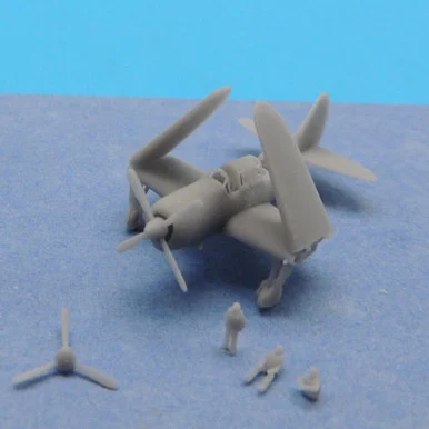 1/350 Black Cat Models Curtiss SBC Helldiver, folded wings (x6)