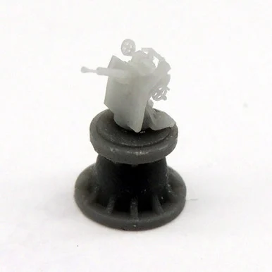 1/400 Black Cat Models Scale 2 PDR. Pom Pom MK.VIII On Single Mount MK.VII (X8)