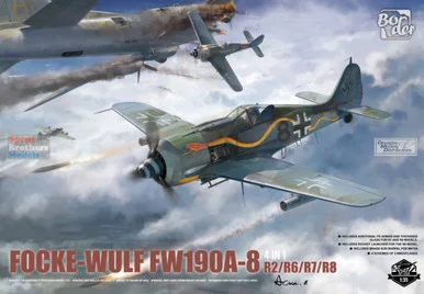 BDMBF009 1:35 Border Model Focke-Wulf Fw190A-8R2/R6/R7/R8 (4in1)
