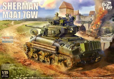 BDMBT046 1:35 Border Model M4A1(76)W Sherman