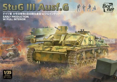 BDMBT052 1:35 Border Model StuG.III Ausf.G Early with Full Interior