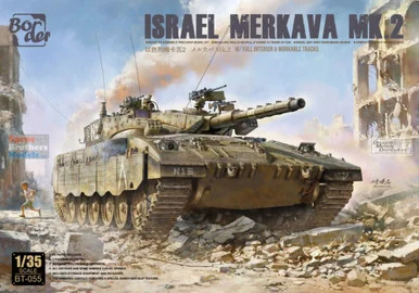 BDMBT055 1:35 Border Model Merkava Mk.2 with Full Interior & Workable Tracks
