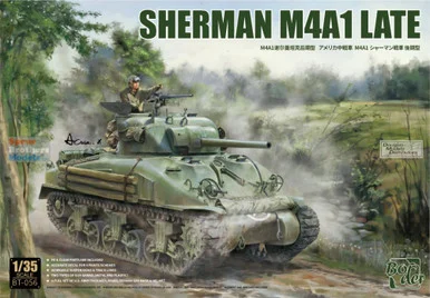 BDMBT056 1:35 Border Model M4A1 Sherman Late