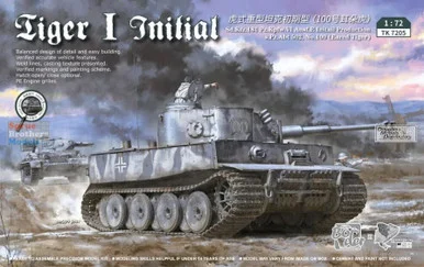 BDMTK7205 1:72 Border Model Tiger I Initial