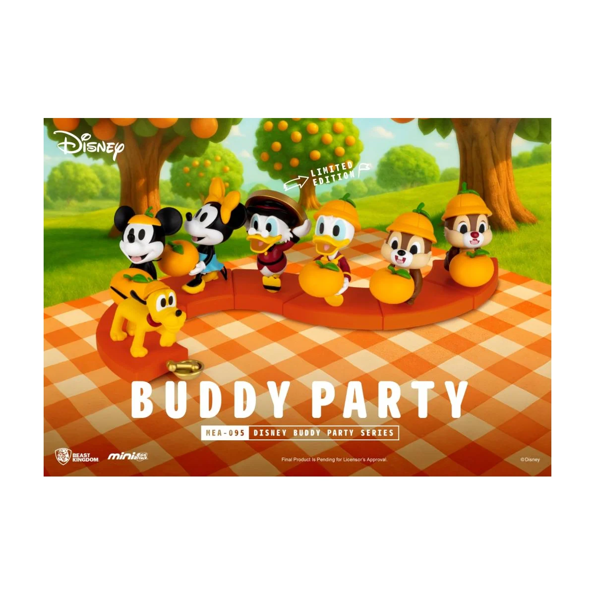 DISNEY - Buddy Party series - Set 6 Blind Box Figure 8.6cm