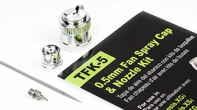 TFK-5 0.5mm Fan Spray Cap & Nozzle Kit