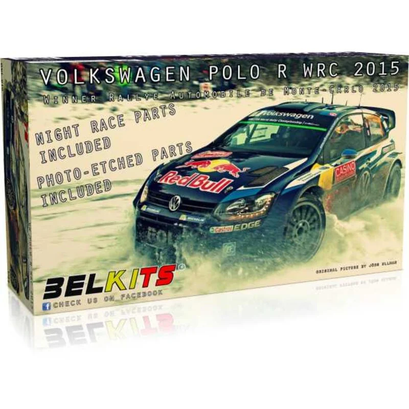 Volkswagen Polo R WRC 2015Winner Rallye Automobile de Monte-Carlo 2015 Model kit