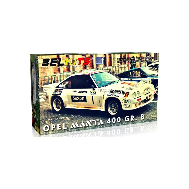Opel Manta 400 GR. B Jimmy McRae 24 Uren van Ieper Model kit - Belkits