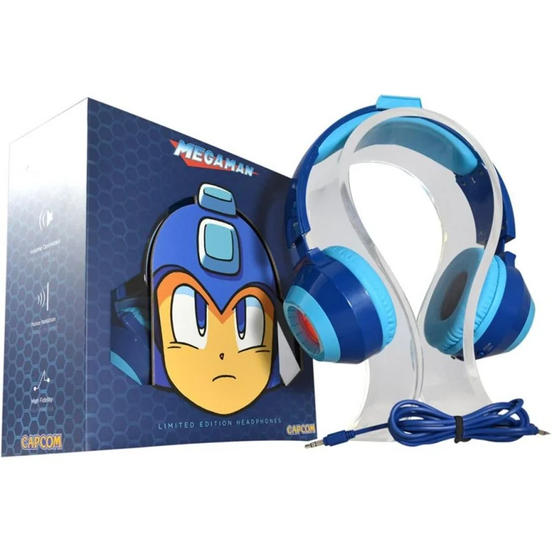 MEGAMAN - RetroEclaire Wired HD Headphones - Limited Edition