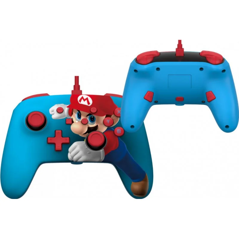 Wired Enhanced Controller Mario Punch - Nintendo Switch Gamepad