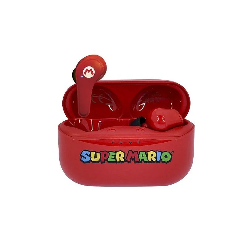 NINTENDO - True Wireless Sound Audio Earpods - Mario (Red)