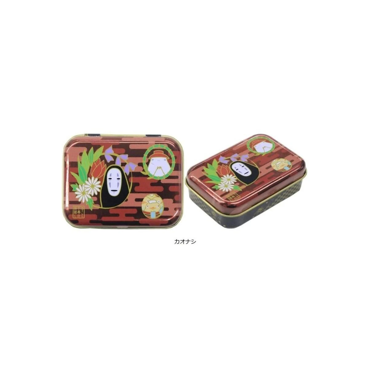SPIRITED AWAY - No Face - Small metal box