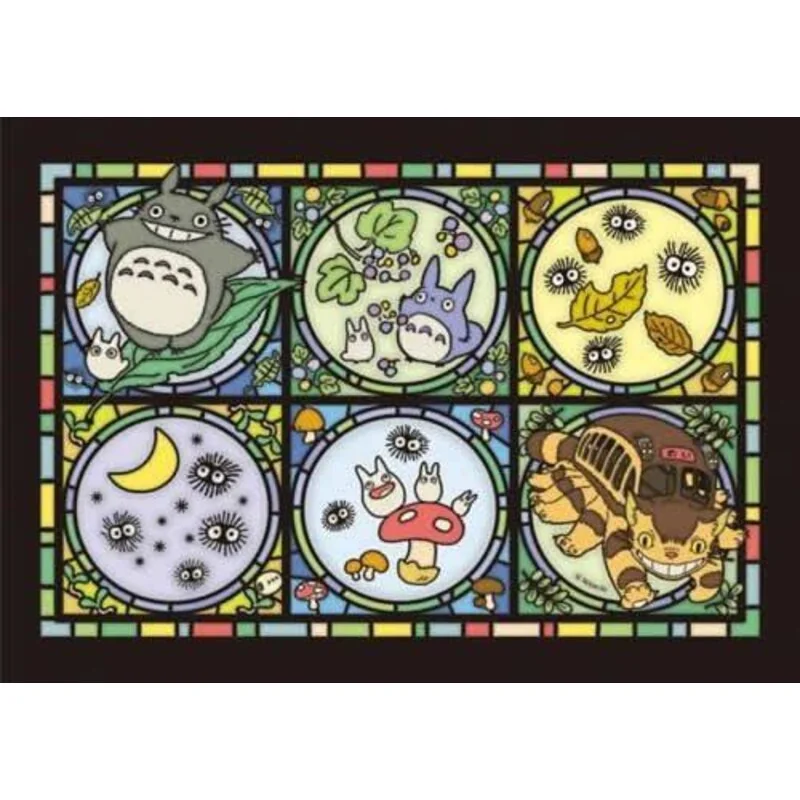 My Neighbor Totoro Art Crystal Jigsaw Puzzle Totoro's Forest Letter - Benelic