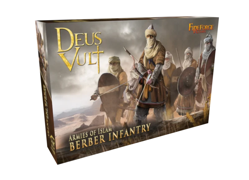 Berber Infantry, 28mm Model Figures - Fireforge Games