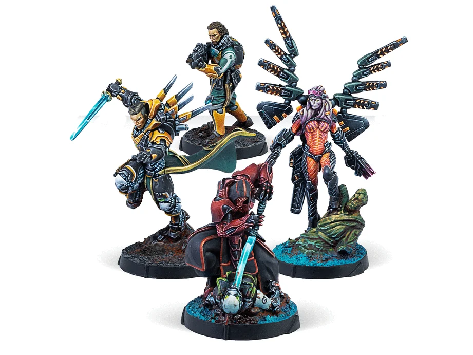 Infinity Betrayal Characters Pack Miniature Game Figures - Corvus Belli