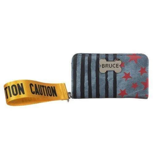 Birds of Prey Harley Quinn Caution Tape Tech Wallet - Bioworld