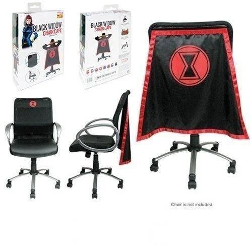 Black Widow Chair Cape - Entertainment Earth