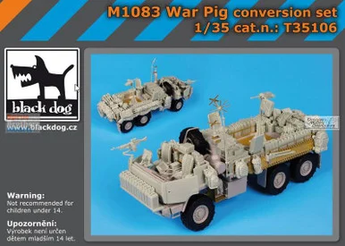 BLDT35106T 1:35 Black Dog M1083 War Pig Conversion Set (TRP kit)