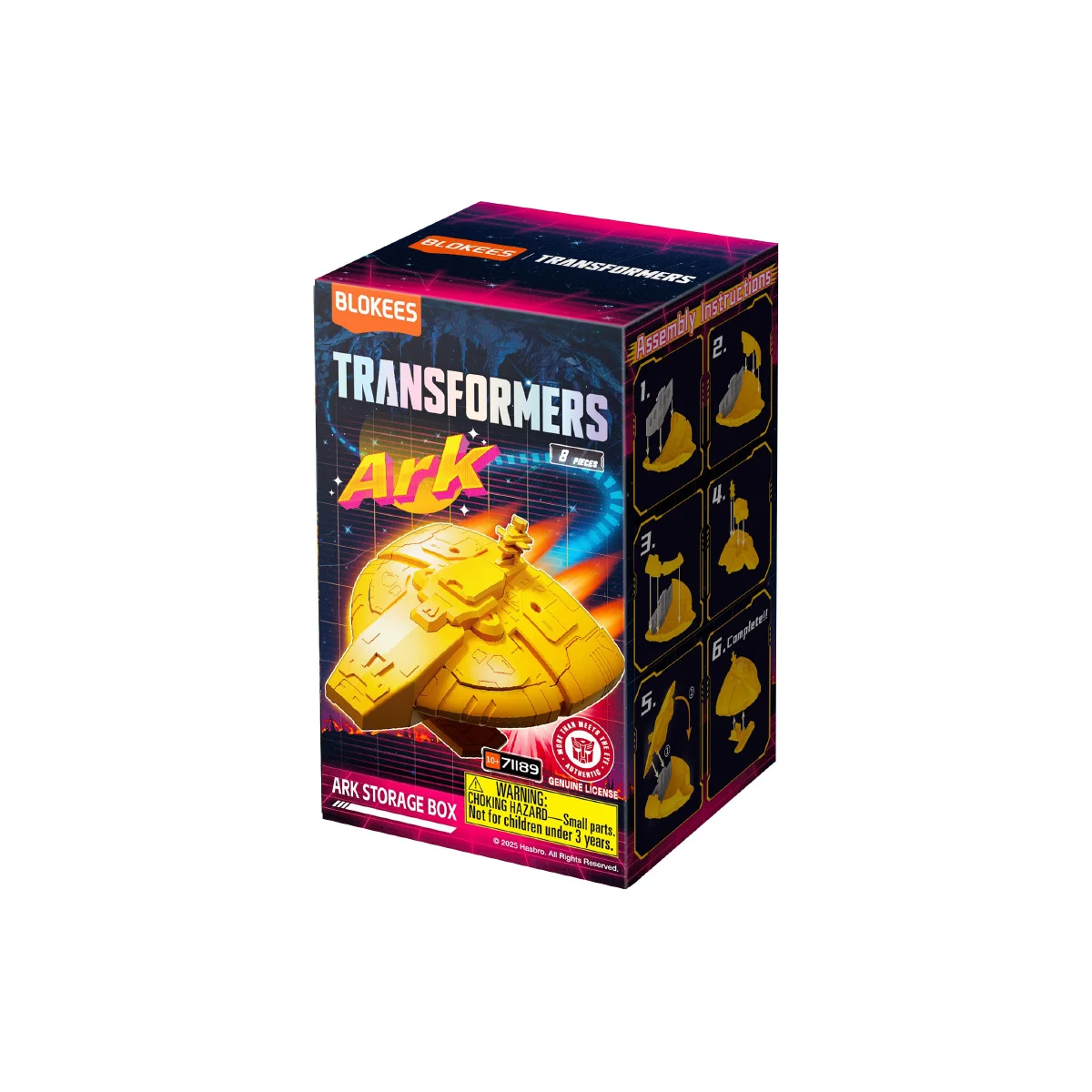 Transformers Blokees Defender Version Ark Storage Box