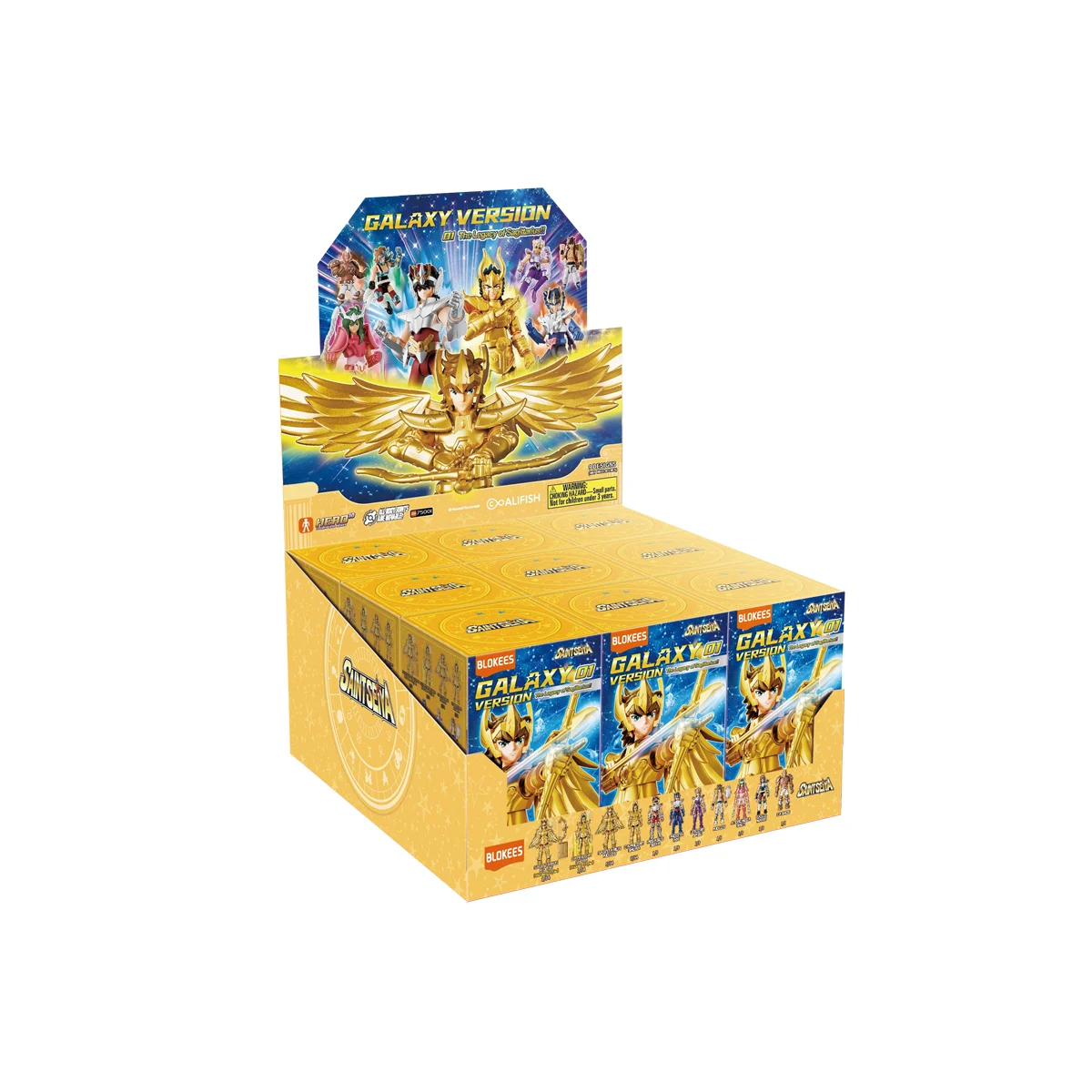 Saint Seiya - Blokees Saint Seiya Galaxy Version 01 9 pieces Pop figures