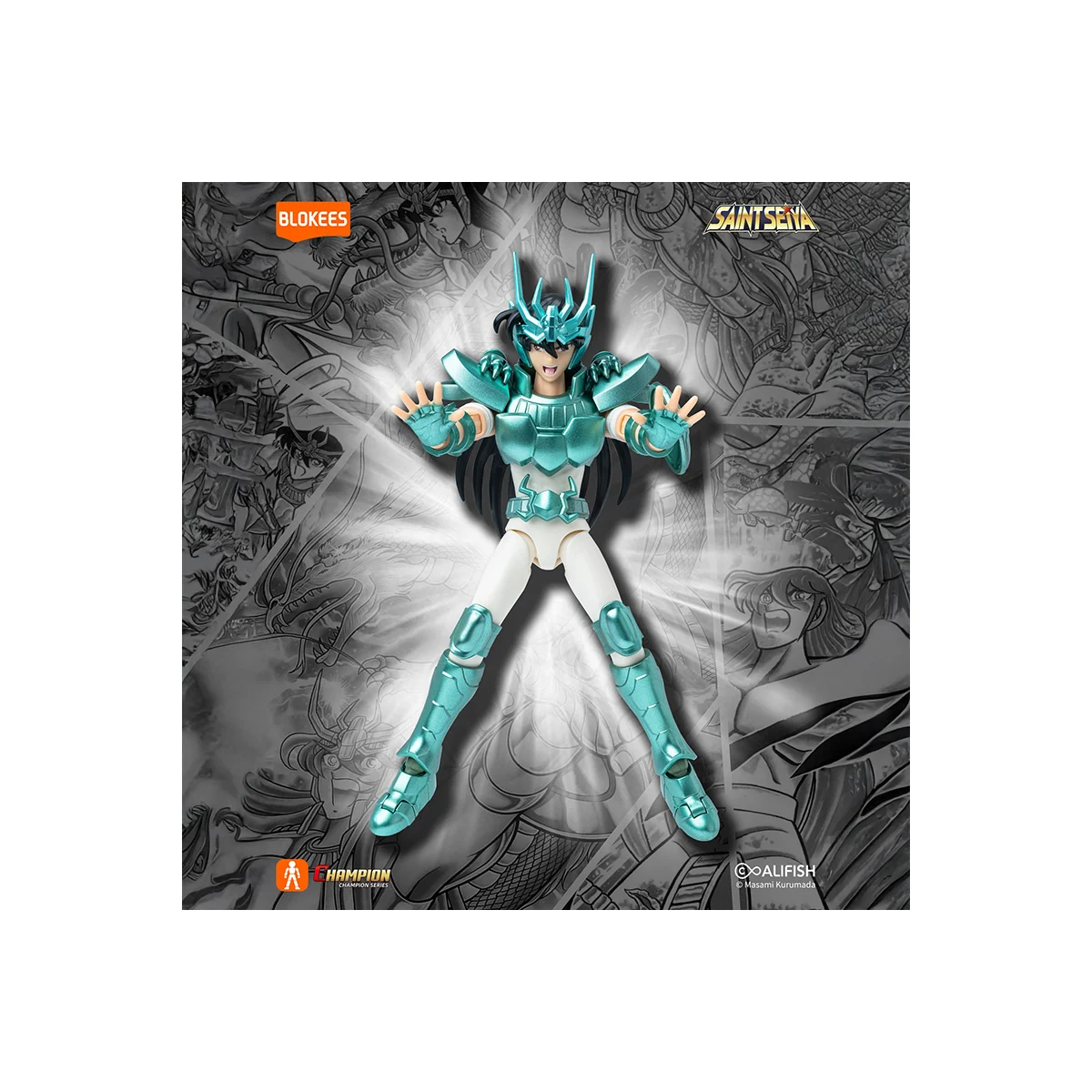 Saint Seiya Blokees Champion Class Dragon Shiryu