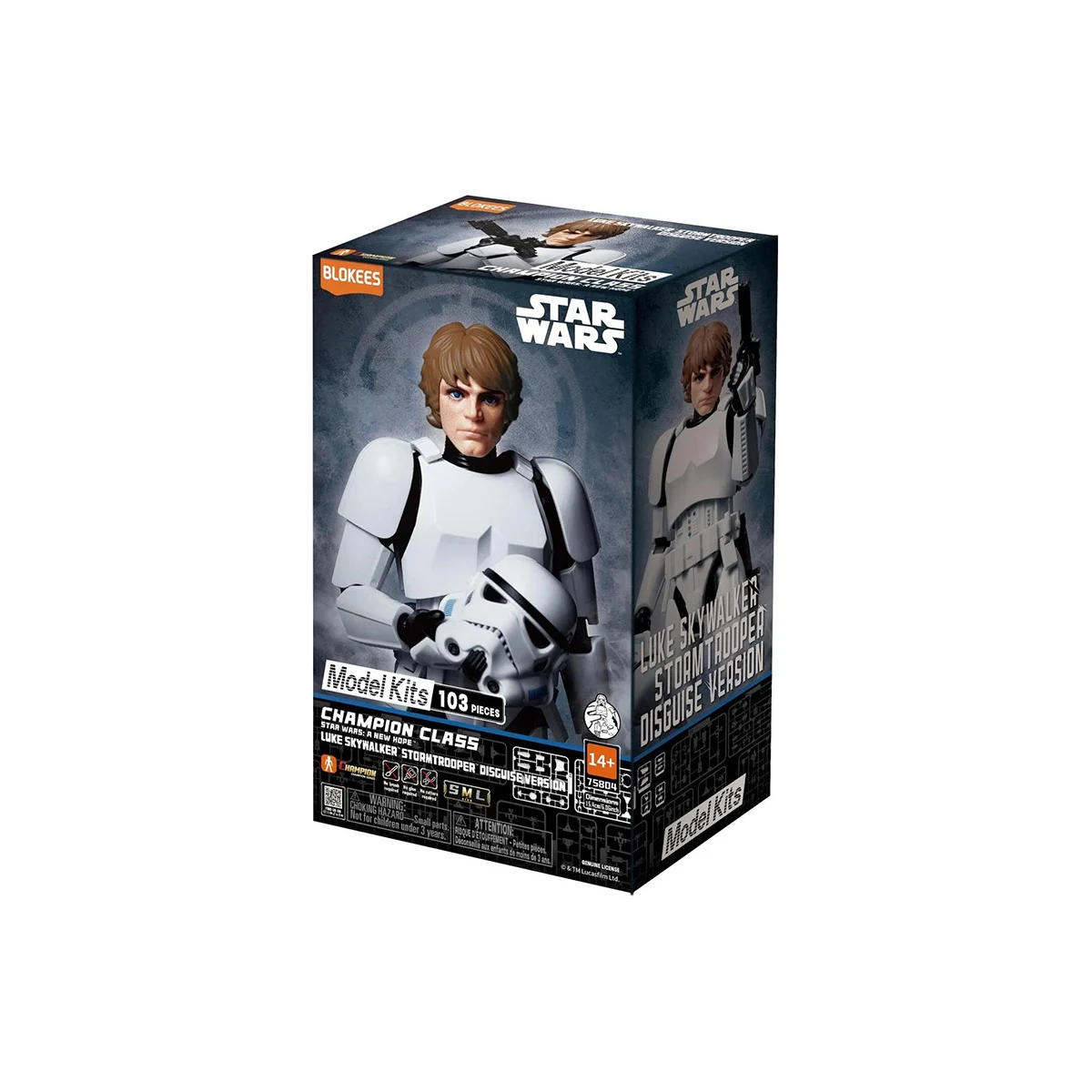 Star Wars Blokees Champion Class 04 Luke Skywalker Stormtrooper Disguise Version
