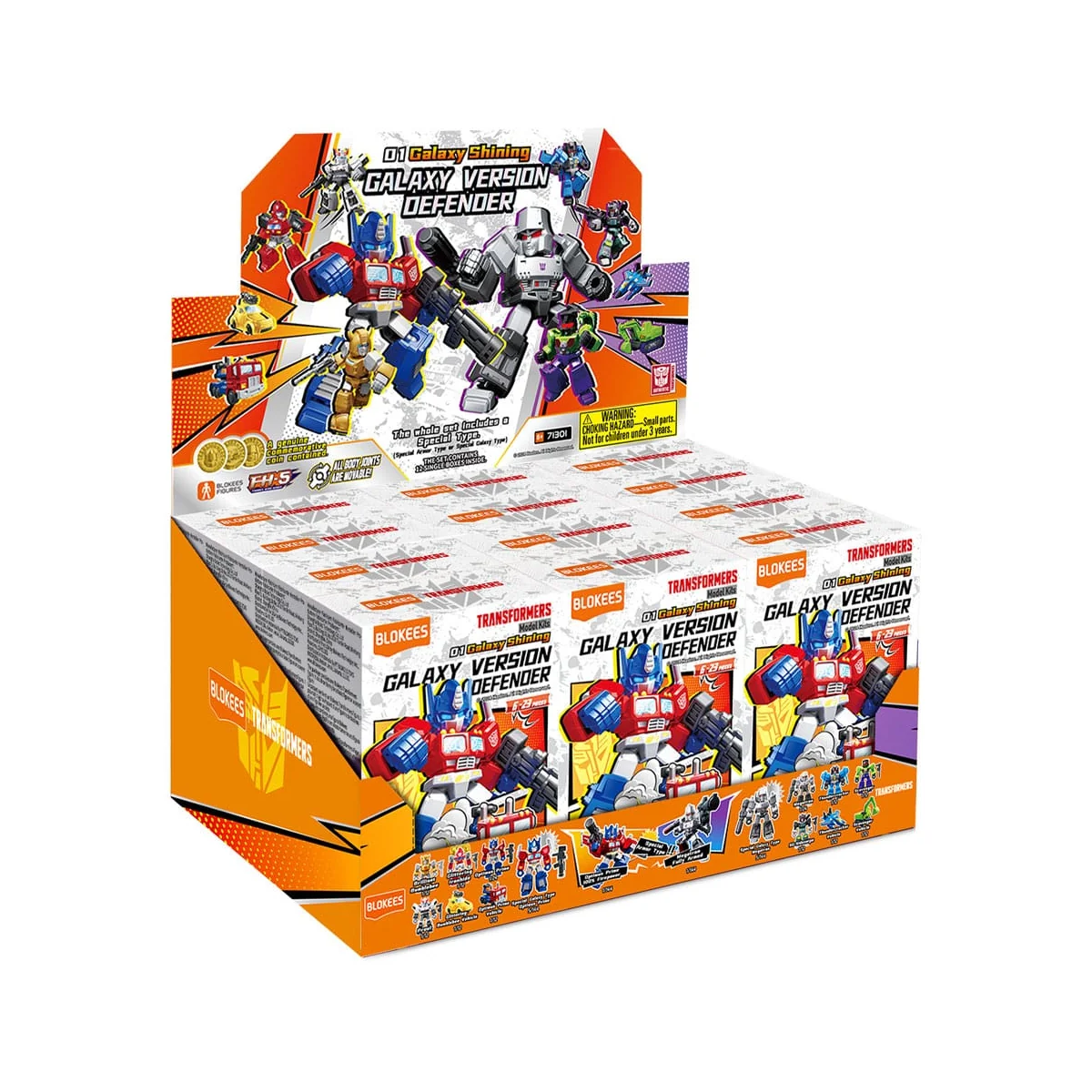 Transformers Assorted Figures Plastic Model Kit Blokees Defender Version 01 (12) Pop figures