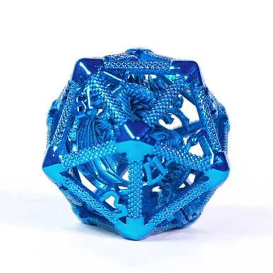 Foam Brain Games 5088 Hollow Dragon Keep D20 - Blue