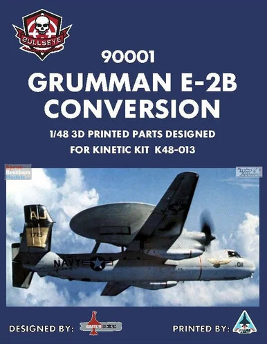 BMA90001 1:48 Bullseye Model Aviation - E-2B Hawkeye Conversion Set (KIN kit)