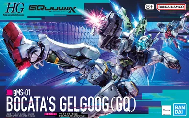 Bandai 5068590 #05 gMS-01 Bocata's Gelgoog (GQ) GQuuuuuuX HG 1/144 Scale Model Kit