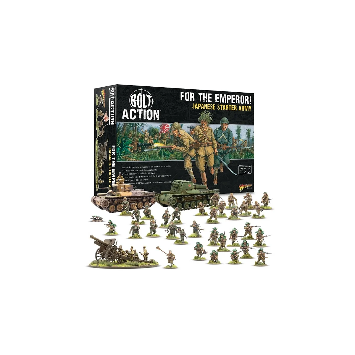 For the emperor ! japanese starter army - Bolt action