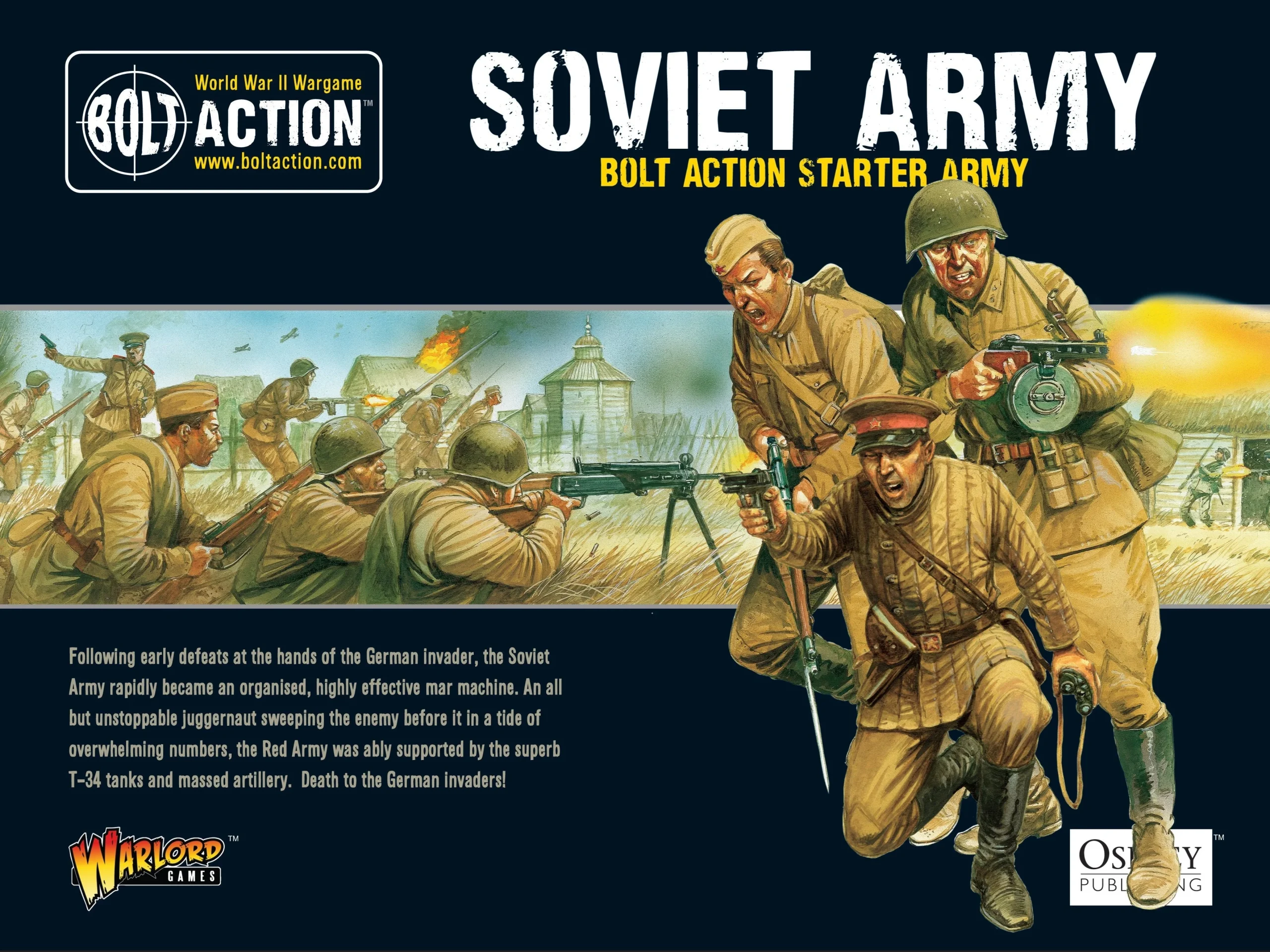 Warlord Games Soviet Starter Army (1944-45): The Red Army Juggernaut for Bolt Action V3