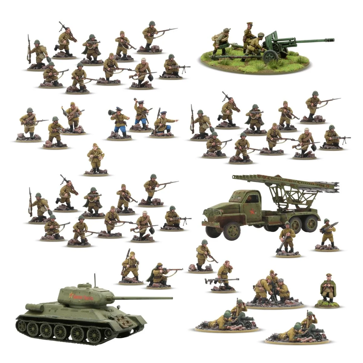 Forward to Berlin! - Soviet Army 1943-45 Starter Army Figurine games