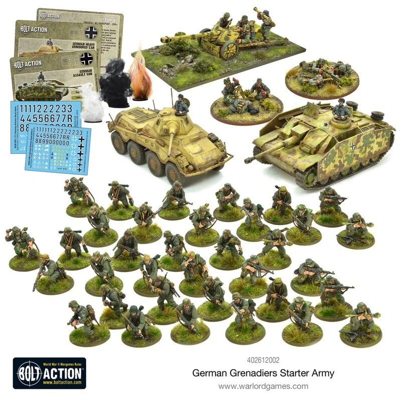 German Grenadiers Starter Army - Bolt action