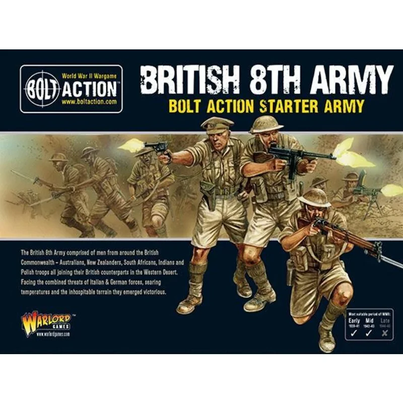 8th Army Starter Army - Bolt action